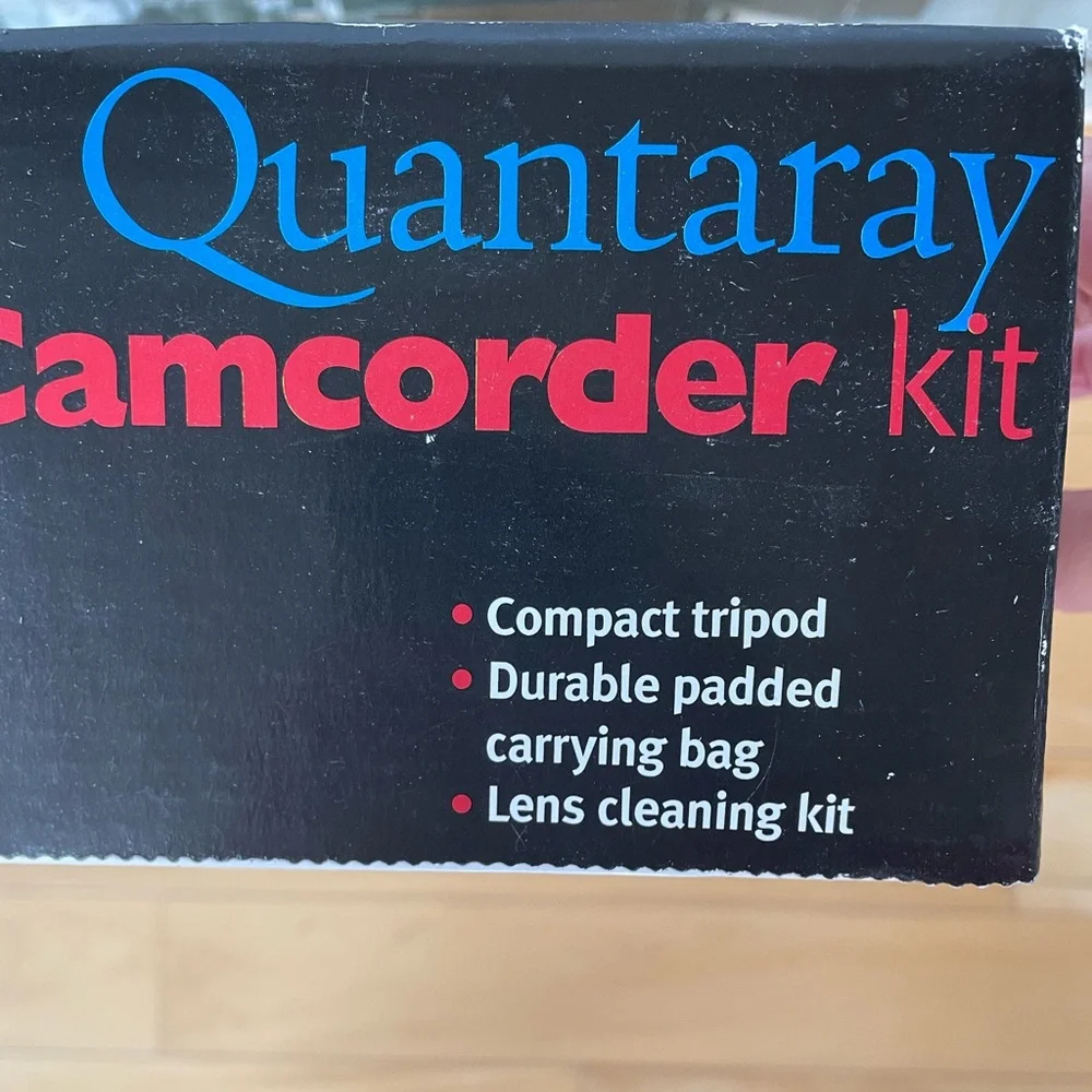 Quantaray Camcorder Kit with Tripod & Cleaning Kit